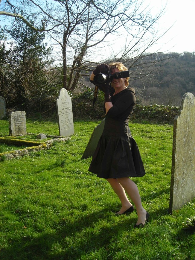 Bride Grabs Camera On Wedding Day