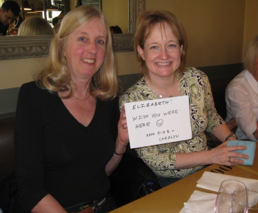 Carolyn & Kim In Paris