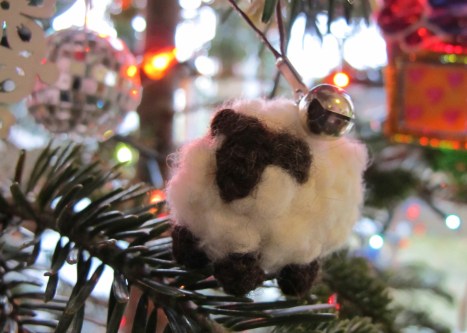 New Zealand Sheep Christmas Ornament